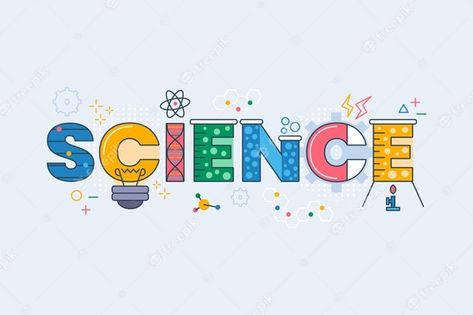 Science Heading Design, Science Aesthetic Design, Science Calligraphy Design, Science Background Design Aesthetic, Kids Science Lab, Math Logo, Solutions And Mixtures, Science Lab Decorations, Science Fair Projects Boards