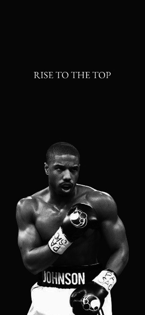 Michael B Jordan wallpaper📱👨‍🚒 Rise To The Top Wallpaper, Inspirational Quote Wallpapers Aesthetic, Creed Wallpaper Boxing Iphone, Bussines Wallpapers, Athlete Wallpaper Iphone, Creed Wallpaper Boxing Motivation, Motivational Iphone Wallpaper Aesthetic, Sports Motivation Wallpaper, Workout Asethic Wallpaper