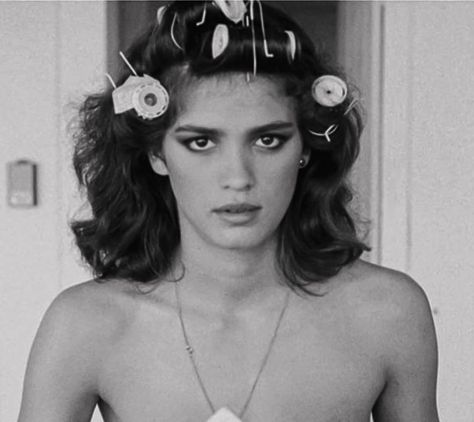 Gia Carangi, A Woman, Black And White, Hair, White, Black