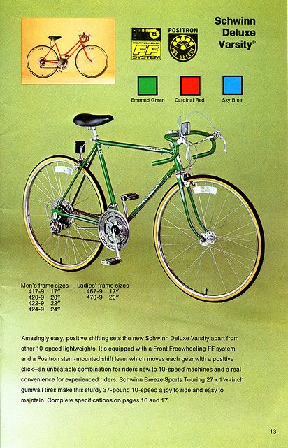 bikes I have owned - 1980 Schwinn Varsity in Emerald Green! Schwinn Bicycles, Schwinn Bike, I Am Blue, Cycling Posters, Mens Frames, Bicycle Helmets, Speed Bike, I Want To Ride My Bicycle, Bicycle Women