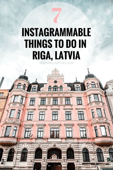 Riga Instagram Spots, Riga Photo Ideas, Riga Travel, Latvia Travel, Lithuania Travel, Colorful Architecture, Travel Life Hacks, Baltic Countries, Eastern Europe Travel