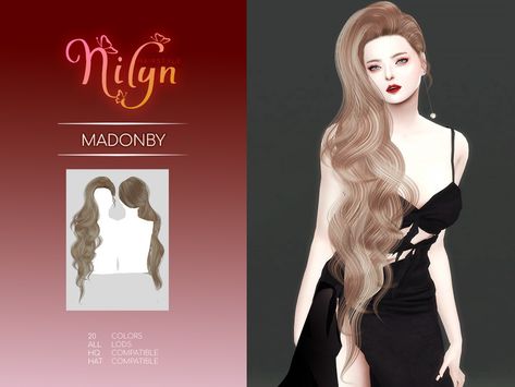 Hair Ts4, Female Hairstyles, Hair Pics, Runway Hair, Dramatic Hair, Night Hairstyles, Extra Long Hair, Female Hair, All Hairstyles