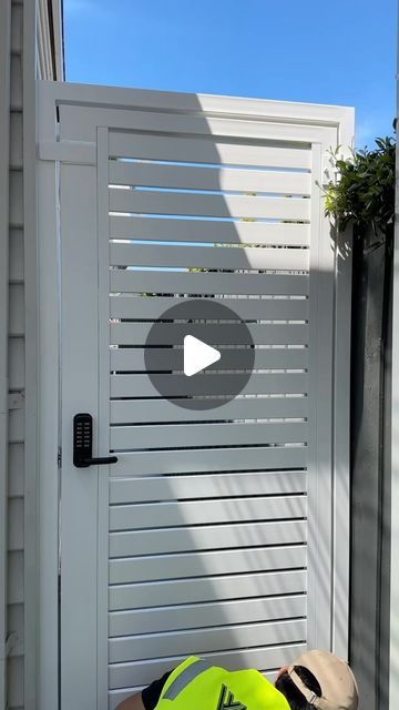 YnK METALMASTERS on Instagram: "Accessorize your home with our sleek custom side gate featuring a digital keypad lock for added security 🔒
DM us for any questions that you might have. 
We provide free quotes and can cater all your needs. 

 #ynkmetalmasters #milwaukee #aluminiummachinery #upcutsaw #melbournebusiness  #saw #metalcutting #metalcuttingtools #sawcutting #steel #metalfabrication #welder #welding #fabrication #weldernation #tigwelding #weldlife #metalwork #weldinglife #steel #aluminum #metal #engineering #metalworking #weldaddicts #construction #metalart" Metal Side Gate, Side Gates Metal, Stainless Steel Gate, Gate Locks, Aluminium Gates, Digital Lock, Side Gates, Steel Gate, Gate Hardware