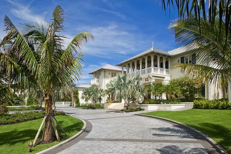 Residential Portfolio - Stofft Cooney Architects Randall Stofft John Cooney British West Indies Architecture, West Indies Architecture, Manalapan Florida, British West Indies Style, Florida Architecture, West Indies Style, British West Indies, Beachfront Home, Delray Beach