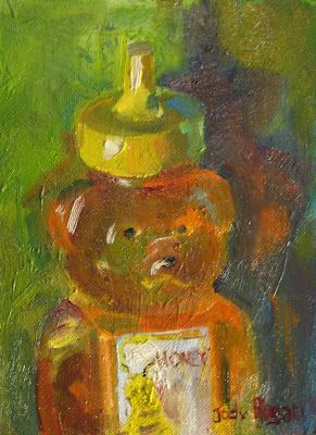 Bear Painting, Bear Paintings, Honey Bear, Bear Art, Orange And Green, The Glow, Bear Print, Oil Paintings, All Print