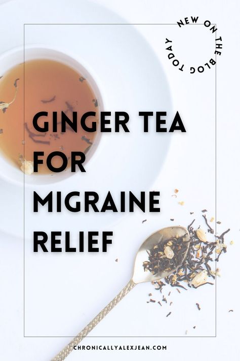 Have you heard of ginger tea for migraine pain relief? This is a fantastic tea for migraines and helps with stopping migraine pain quickly with natural migraine pain relief. Click here to learn more about how to use ginger tea for pain relief and migraines. Tea For Migraines, Benefits Of Ginger Tea, Teas For Headaches, Ginger Tea Benefits, Natural Migraine Relief, Tartar Removal, Benefits Of Ginger, Natural Remedies For Migraines, How To Relieve Migraines