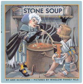 Little Priorities: Stone Soup and Thanksgiving Feast Stone Soup Activities, Stone Soup Book, Stone Soup, Trade Books, Best Children Books, Children's Literature, Famous Books, Folk Tales, Read Aloud