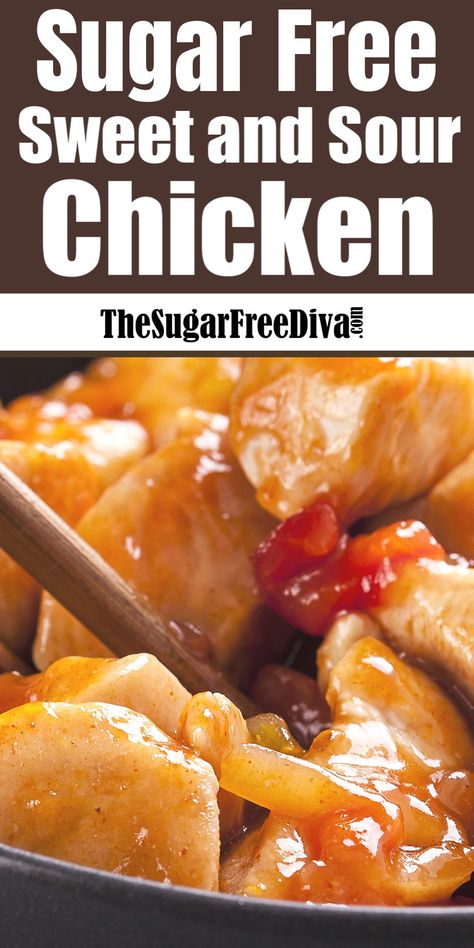 Sugar Free Sweet and Sour Chicken Thm Sweet And Sour Chicken, Low Carb Sweet And Sour Sauce, Low Cal Sweet And Sour Chicken, Canning Sweet And Sour Chicken, Keto Sauce For Chicken, Keto Sweet And Sour Sauce Low Carb, Ww Sweet And Sour Chicken, Low Carb Sweet And Sour Chicken, Low Calorie Sweet And Sour Chicken