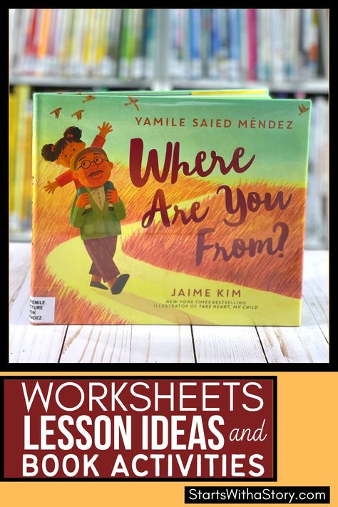 Calling 1st, 2nd and 3rd grade teachers! These Where Are You From? activities created by Clutter-Free Classroom as part of their Starts With a Story collection are a great companion to Yamile Saied Mendez’s picture book. This mentor text is great for teaching elementary students family, identity, summarizing, plot, sequencing and main idea. Pair the printable worksheets and teaching tips with a quick anchor chart idea to make the most of your reading lesson. Check out this post to learn more! Interactive Read Aloud Lessons, Social Emotional Learning Lessons, Clutter Free Classroom, Read Aloud Activities, Writing Lesson Plans, Interactive Read Aloud, Reading Aloud, Guided Reading Levels, Reading Comprehension Questions