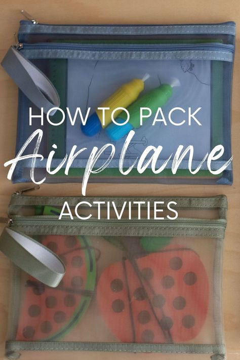 Be prepared with the best airplane toys and activities while traveling with a toddler. As a mom of twin toddlers, I know preparation and planning are key to success. Here are my top travel toys and activities to keep your toddler busy, engaged, and happy during their next flight to your fun destination! Pack these great toddler toys in your diaper bag. Plane Activities For Toddlers, Toddler Plane Activities, Baby Plane Activities, Airplane With Kids, Travel Activities For Toddlers, Toddler Plane Essentials, Toddler Airplane Essentials, Airplane Travel Hacks, Toddler Activities For Plane Ride