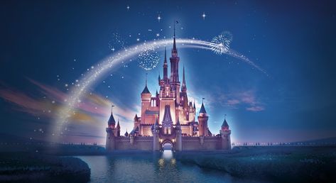 Night Sky Hd, Disney Night, Castle Disney, 20th Century Studios, Walt Disney Animation, Walt Disney Pictures, Laptop Wallpaper, Disney Pictures, Disney Animation