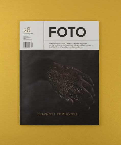 Magazine FOTO 28 / Special Edition on Behance Cover Magazine Design Ideas, Magazine Cover Design Creative, Creative Magazine Cover, Magazine Front Page, Magazine Cover Layout, Magazine Logo, Magazine Front Cover, Magazine Design Cover, Creative Magazine