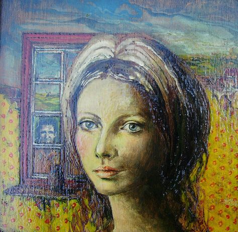 Cathy by wblake9, via Flickr  inspired by Cathy from John steinbecks novel "East of Eden".  Sold. East Of Eden, John Steinbeck, Eden, Mona Lisa, Literature, Paintings, Books, Art