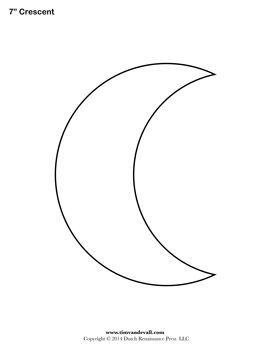 Free printable crescent templates for your art projects and school assignments. Use these crescent shape outlines to create decorations, labels etc. Shape Outlines, Moon Outline, Shape Coloring Pages, Star Outline, Boat Crafts, Dots Free, Native Artwork, Shape Templates, Crescent Shape