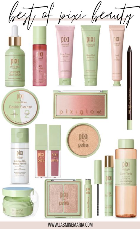 Pixi Make Up, Pixie Products, Pretty Makeup Products, Pixi Cosmetics, Target Skincare, Elf Beauty, Koleksi Makeup, Pixie Makeup, Makeup Cute