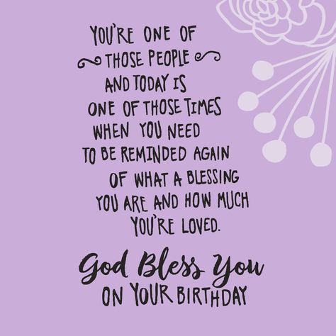 Details Pretty and heartfelt religious birthday card reminds a good friend or loved one what a blessing she is. Let her know that she brightens your life year after year and makes the world a better place just by being in it. Birthday greeting card features a pink ombré design with foil and ribbon accents. Happy Birthday Wishes For Her, Birthday Verses For Cards, Birthday Wishes For Her, Birthday Verses, Birthday Prayer, Wishes For Daughter, Happy Birthdays, Birthday Wishes For Daughter, Birthday Quotes For Daughter