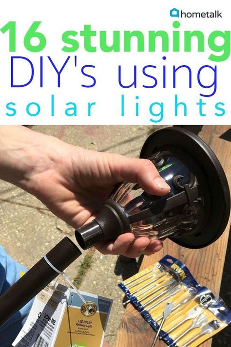 Brighten up your life with these wonderful solar lighting projects! Stump Light, Porch Projects, Solar Post Caps, Outdoor Showers, Solar Lighting, Bottle Garden, Rustic Doors, Antique Doors, Solar String Lights