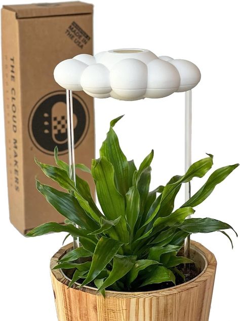 Plant Watering Rain Cloud. Excellent way to make sure your plant is hydrated and happy. Acrylic Rod, Plant Watering, Woodstock Ga, Rain Cloud, Rain Clouds, Clouds Design, Plant Lover Gift, Plant Mom, Watering Globe