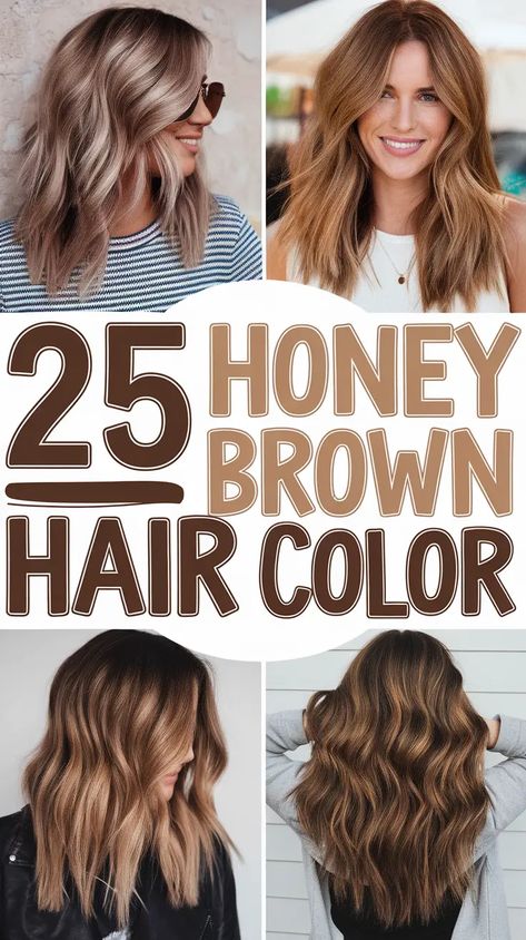 Honey Brown Hair Color Ideas: Caramel Highlights, Balayage, Cinnamon Shades & Short Styles for All Tones Best Hair Color For Tan Skin Tone, Hair Color Caramel Balayage, Butterscotch Brown Hair, Natural Curly Hair Color Ideas Balayage, Warm Tone Balayage, Caramel Balayage Curly Hair, Honey Caramel Balayage, Toffee Hair Color, Carmel Brown Hair