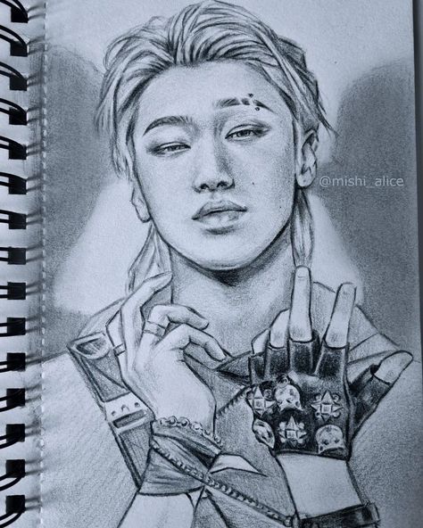 Choi San Drawing, Kpop Drawing Ideas, How To Draw Sans, Practice Sketching, Drawing Kpop, Ateez Fanart, Art Person, Study Drawing, Draw Aesthetic