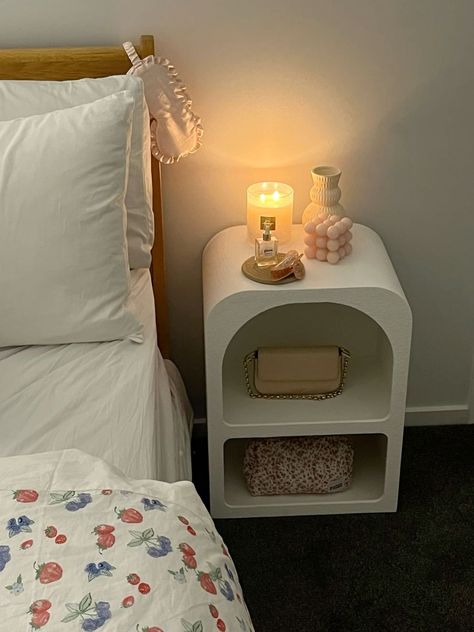 #diy #floatingnightstand #bedroomideas #homedecor #interiordesign #modernfurniture #crafting #homemade #furnituredesign #bedroominspo Nightstand Aesthetic, Floating Nightstand Ideas, Modern Floating Nightstand, Room Renovation Ideas, Dorm Room Layouts, Nightstand Ideas, Designer Books, Airy Bedroom, Comfy Bedroom