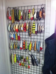 Fishing tackle storage and organization | fishing | Pinterest ... Fishing Bait Organization, Fishing Storage Ideas Organizing, Fishing Lure Storage Ideas, Lure Organization, Fishing Storage Ideas, Fishing Tackle Room, Garage Fishing, Tackle Organization, Fishing Lures Display