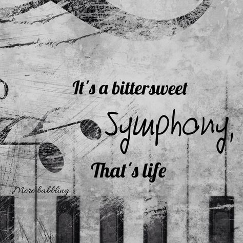 Bitter Sweet Symphony/ song by The Verve #quotes #lifequotes #quotestoliveby #songlyrics #lyrics #song #theverve  #bittersweetsymphony  #deepwords  #deepquotes Bitter Sweet Symphony Tattoo, Bitter Sweet Tattoo, Bitter Sweet Quotes, Book Thoughts, Bitter Sweet Symphony, Songs Quotes, Deep Books, Lyrics Meaning, Lyrics Song