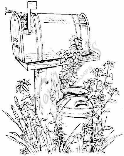 Rural Mailbox, Tre Kunst, Wood Burning Patterns, White Drawing, Wood Burning Art, Black And White Drawing, Digi Stamps, Color Pages, Coloring Book Pages