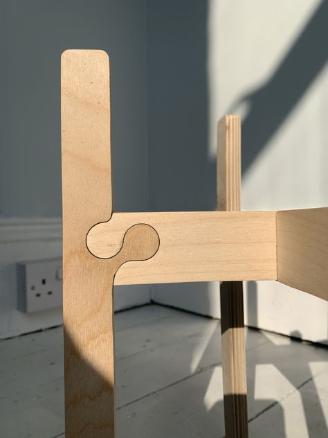 Plywood Joints, Cnc House, Floating Nightstand Ideas, Modern Floating Nightstand, Timber Joints, Nightstand Ideas, Cnc Furniture Plans, Plant Pot Stand, Wood Chair Design