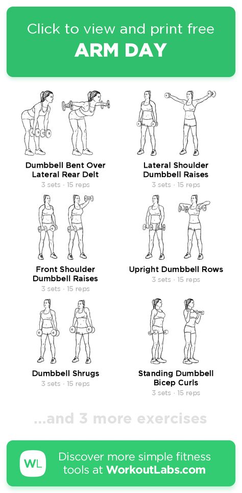 Arm Workout Printable, Arm Day Exercises, Arm Day Workout Dumbell, Arm Day Workout At The Gym, Arm Day Workout At Home, Free Weight Arm Workout, Arm Day Workout Gym, Arms And Shoulders Workout, Arm Workout Routine