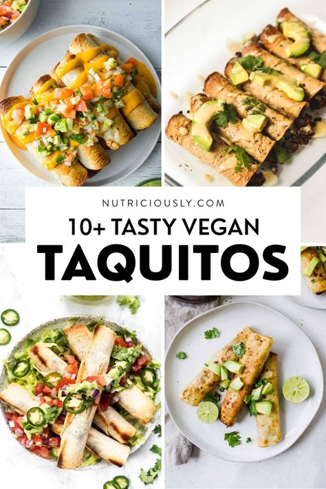 Vegan Taquitos Recipe, Mushroom Sweet Potato, Vegan Taquitos, Taquitos Recipe, Vegetarian Mexican, Vegan Party Food, Vegan Party, Vegan Mexican Recipes, Vegan Kids