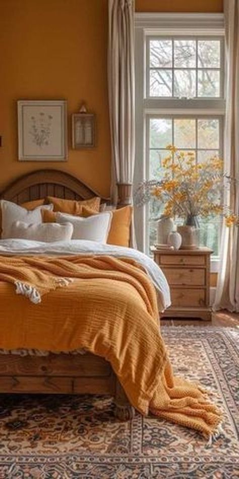 🤭 Country Cottage Living, Casa Hobbit, Bedroom Wall Colors, Cottage Bedroom, Dreamy Bedrooms, Dream Rooms, Dream House Decor, Beautiful Bedrooms, Dream Bedroom