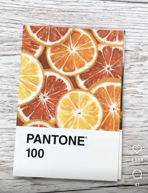 Painted Pantone Cards, Pantone Painting Ideas, Painting On Pantone Cards, Pantone Challenge Gouache, Pantone Postcard Painting, Pantone Challenge Ideas, Pantone Painting Challenge, Pantone Card Painting, Pantone Postcard Art