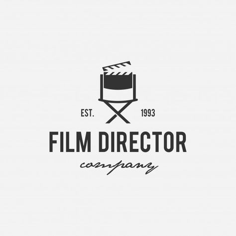 Creative logo design film, cinema, direc... | Premium Vector #Freepik #vector #logo #vintage #design #templates Film Company Logo, Cinema Director, Movie Infographic, Pink Floyd Albums, Film Logo, Cinema Colours, Logo Design Inspiration Creative, Creative Logo Design, Film Cinema