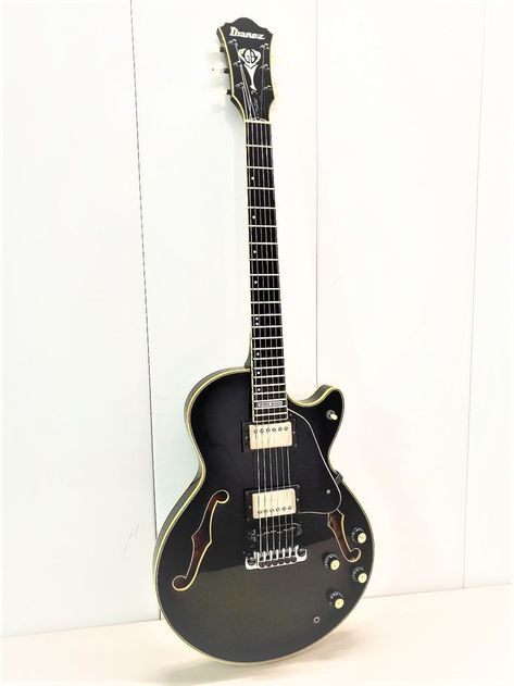 This is a 1986 Ibanez GB30 Semi-Hollow Body guitar with (2) 1981 Gibson PAF pickups... SWEET SWEET SWEET 🎵🎵🎵 Semi Hollow Guitar, Hollow Body Guitar, Ibanez Guitars, Gibson, Electric Guitar, Music Instruments, Guitar