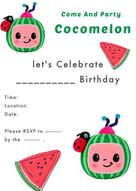 Cocomelon Theme Printables, Diy Cocomelon Backdrop Ideas, Cocomelon Party Ideas Diy, Cocomelon Birthday Party Ideas Backdrop, Cocomelon Welcome Board, Cocomelon Party Invitation Template Free, Cocomelon Party Ideas For Boy 1st, Cocomelon Backdrop Ideas, Cocomelon Bday Invitation