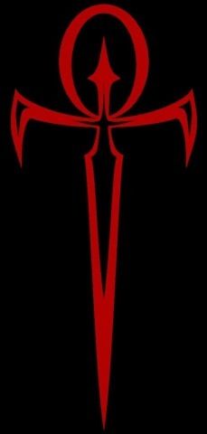 Vampiric Ankh (Upper Left Arm - Done) Vampire Symbol Tattoo, Ankh Artwork, Ankh Drawing, Ankh Wallpaper, Vampire Tattoo Ideas, Vampire Symbols, Ankh Art, Vampire Ankh, Vampire Tattoo Designs