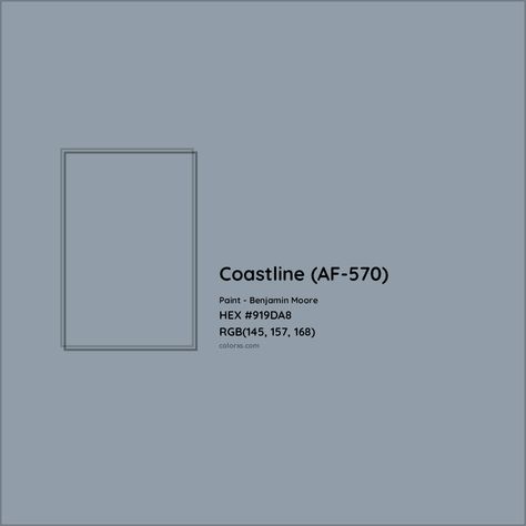 Benjamin Moore Coastline (AF-570) Paint color codes, similar paints and colors Zyla Colors, Analogous Color Scheme, Paint Color Codes, Rgb Color Codes, Hexadecimal Color, Choosing Paint Colours, Light Sea Green, Rgb Color Wheel, Monochromatic Color Palette