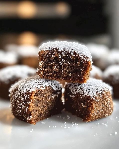 Easy Air Fryer Recipes | Snowy Gingerbread Bliss Bites ❄️🍪 | Facebook Easy Air Fryer Recipes, Easy Air Fryer, Baking Pastry, Baking And Pastry, Ground Ginger, Pastry Recipes, Fryer Recipes, Ground Cinnamon, Air Fryer Recipes