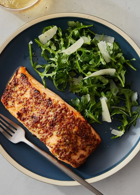 Delish Firecracker Salmon Recipes, Airfryer Meals, Bacon Salmon, Air Fryer Salmon, Broiled Salmon, Pan Fried Salmon, Honey Chipotle, Butter Salmon, Fish In The Sea