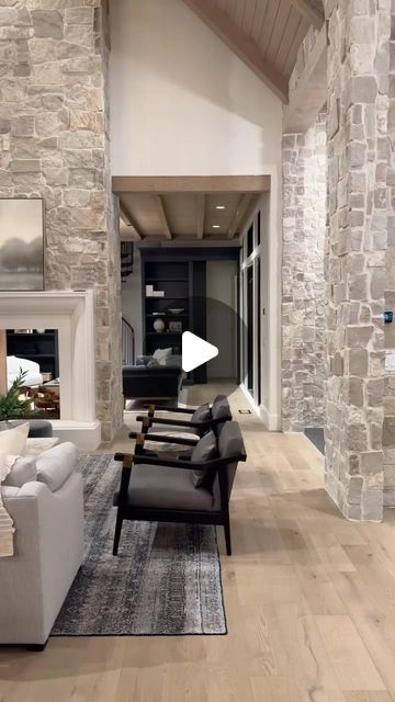 Late night view of our #threefallsproject!
🤍🤍🤍

Build @splitrockcustomhomes and @grovehomesutah 
Arch @stevet Becki Owens Design, Sunday Inspiration, Becki Owens, Modern Craftsman, Brick Exterior House, Night View, Exterior Brick, Eye Design, Dream Home Design