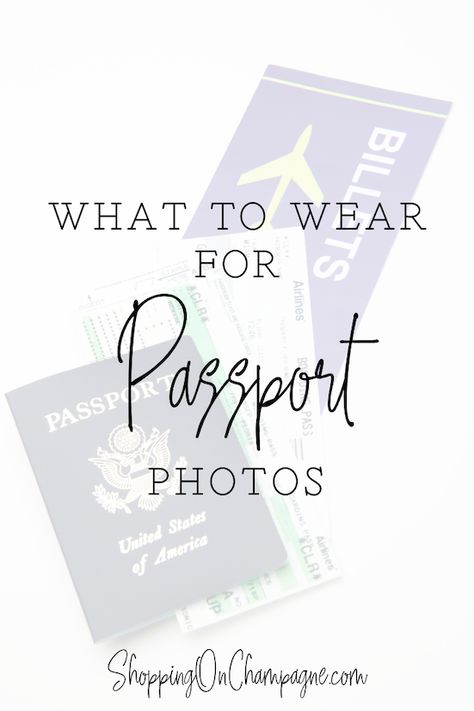 What to Wear for Passport Photos Passport Photo Outfit Ideas, What To Wear For Passport Photo, Passport Picture Outfit, Passport Photo Outfit, Passport Outfit, Passport Photo Tips, Passport Photo Aesthetic, Passport Application Form, Passport Picture