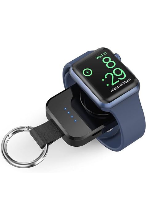 i.VALUX Portable Wireless Charger for Apple Watch Series 10/9/8/UItra/7/6/5/4/3/2/SE/Nike,Compact Magnetic iWatch Charger 1000mAh Battery Smart Charging Power Bank Travel Keychain Style Birthday Gift Travel Keychain, Apple Watch Charger, Style Birthday, Watch Charger, Apple Watch Series, Wireless Charger, Power Bank, Apple Watch, Cell Phone Accessories