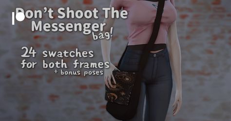 Ts4 Bags Cc, Sims 4 Messenger Bag Cc, Sims 4 Messenger Bag, Sims 4 Cc Crossbody Bag, Sims 4 Crossbody Bag, Sims 4 Tote Bag Cc, Sims 4 Bag Cc, Bag Poses, Sims4 Accessories