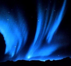 NORTHERN LIGHTS blue 2 Sky Lights, Rhapsody In Blue, Blue Aurora Borealis, Northern Lights (aurora Borealis), Aurora Borealis Northern Lights, The Aurora, The Night Sky, Beautiful Sky, Milky Way