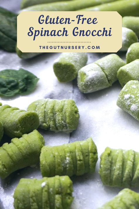 Gluten-Free Spinach Gnocchi — The Gut Nursery