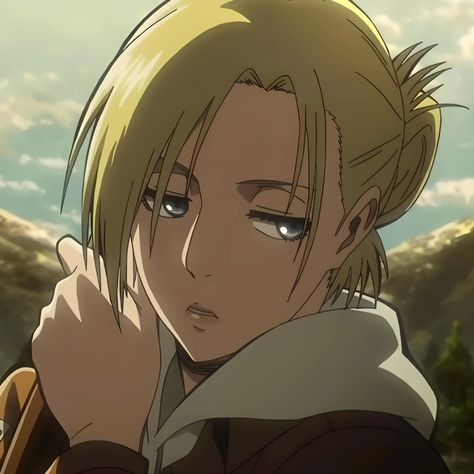 Annie Leonhart Season 1 Icon An Anime, Anime Character, Attack On Titan, Blonde, Anime, Hair, Blue