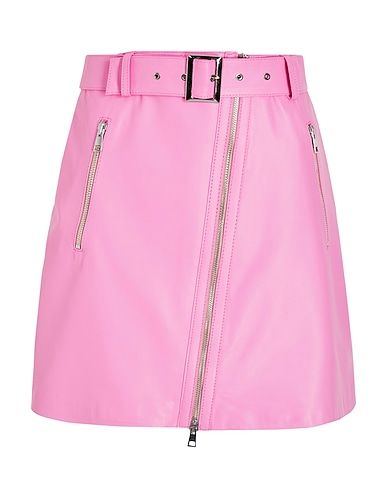 8 By YOOX LEATHER BIKER MINI SKIRT | Pink Women‘s Mini Skirt | YOOX Pink Leather Mini Skirt, Womens Mini Skirts, Leather Mini Skirt, Leather Mini Skirts, Pink Leather, Leather Mini, Biker Jacket, Qr Code, Sustainable Fashion