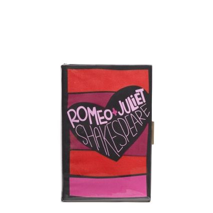 Kate Spade Pink collection book clutch Kate Spade Book Clutch, Juliet Shakespeare, Modern Purse, Kate Spade Designer, Book Clutch, Kate Spade Clutch, Fabric Purses, Romeo Juliet, Box Clutch