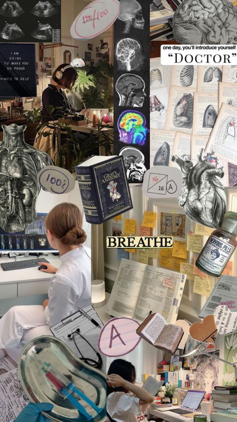 med school mood board School Mood Board, School Mood, Medical School Life, Nursing School Motivation, Medical Student Motivation, Med School Motivation, Medical Wallpaper, Vision Board Wallpaper, Medical School Motivation